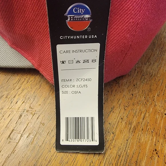 CityHunter Pink Detriot Snap Back Hat - Picture 4 of 7